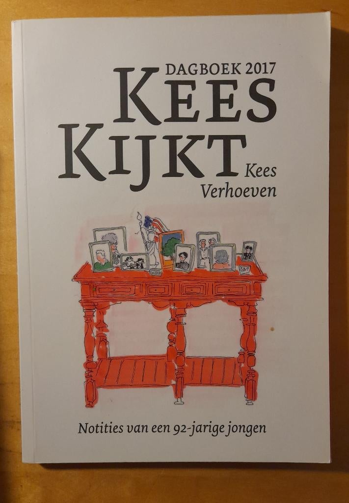 Kees Verhoeven - Kees Kijkt dagboek 2017, Ophalen of Verzenden, Gelezen, Kees Verhoeven, Eén auteur