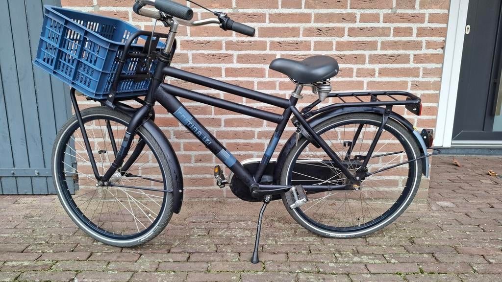 Cortina U4 Transporter kinderfiets blauwantraciet, 24 inch,, Fietsen en Brommers, Fietsen | Jongens, 24 inch, Cortina U4 transportfiets