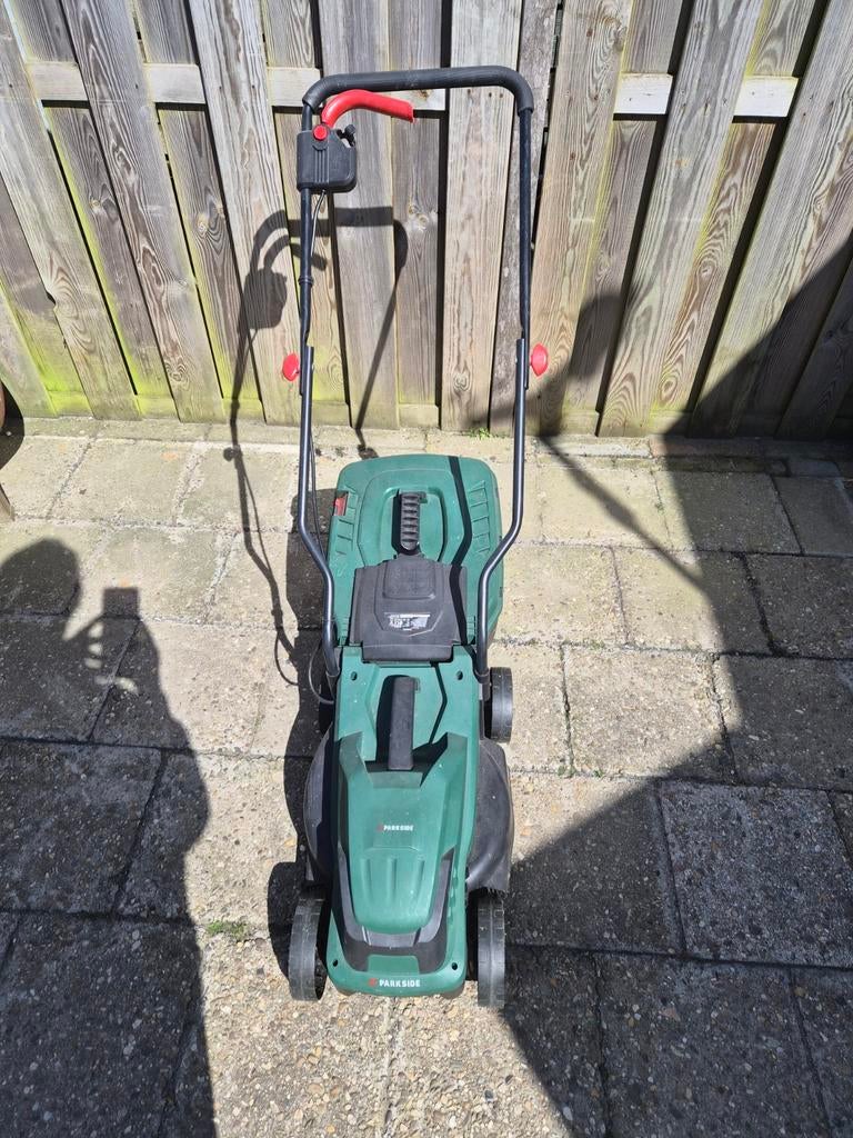 Parkside grasmaaier., Ophalen, Gebruikt