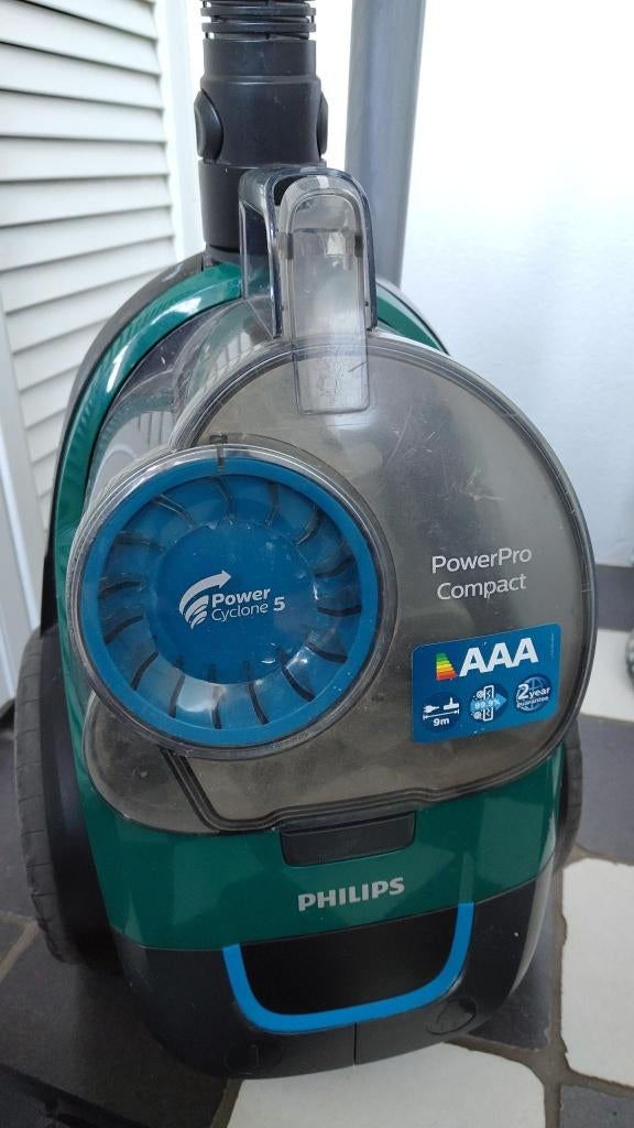 Stofzuiger Philips Power Cyclone 5, Witgoed en Apparatuur, Stofzuigers, Ophalen, Gebruikt, Stofzuiger, Minder dan 1200 watt