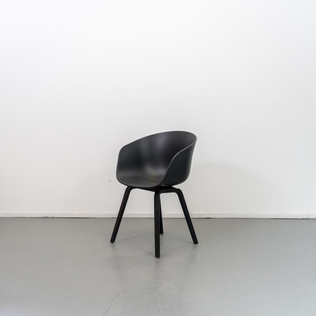 6 Hay about a Chair AAC 22 Zwart, Huis en Inrichting, Niet ingevuld, Blauw, Niet ingevuld, Zo goed als nieuw