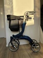 Rollator lichtgewicht travixx deluxe blauw maat S, Ophalen, Opvouwbaar, Gebruikt