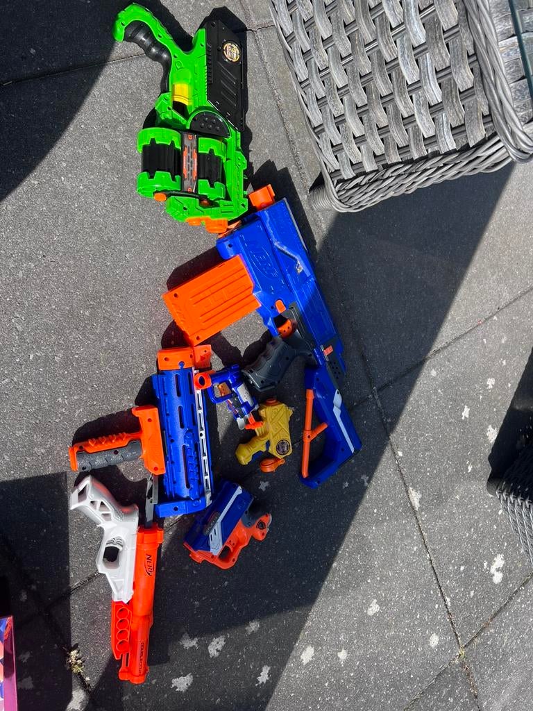 Nerf pistolen, Ophalen, Zo goed als nieuw