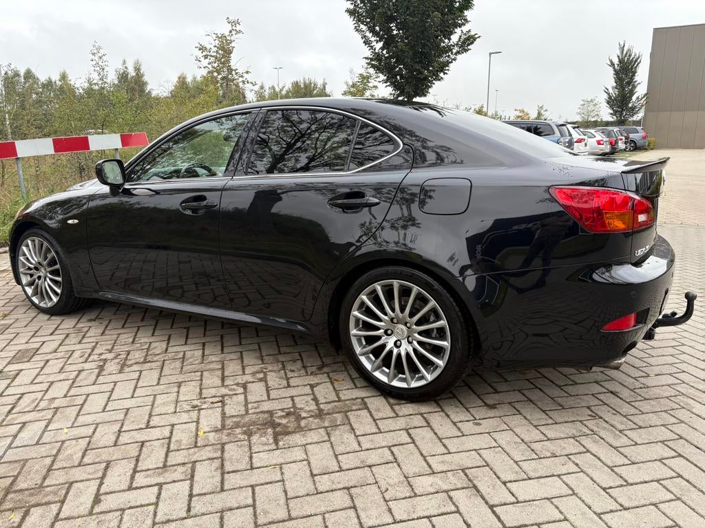 Lexus IS 250 sport 2.5 AUT 2007 Zwart, Auto's, Lexus, Achterwielaandrijving, Beige, 1535 kg, Zwart