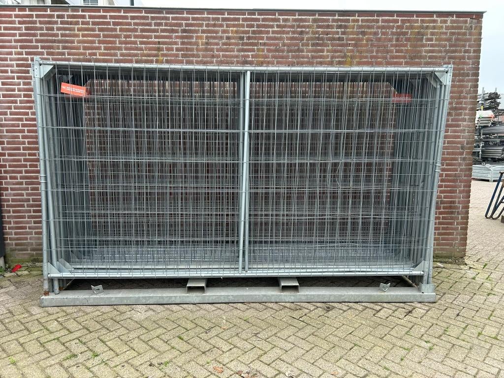 Bouwhek/bouwhekken + verticale opslagbok 25ST gebruikt, Ophalen, Gebruikt