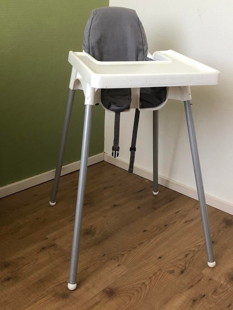 Kinderstoel met hoes, Ophalen, Gebruikt, Meegroeistoel, Afneembaar eetblad