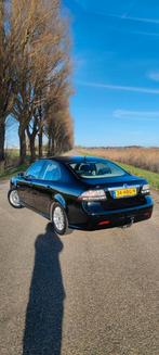 Saab 9-3 1.8 T Sport Sedan 2008 Zwart nieuwe apk!, 4 cilinders, Zwart, Handgeschakeld, 1600 kg