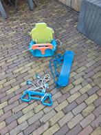 Peuterschommel, rekstok en gewone schommel, Kinderen en Baby's, Speelgoed | Buiten | Speeltoestellen, Ophalen, Gebruikt, Schommel