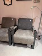 Fauteuil / stoel groen, Huis en Inrichting, Fauteuils, Ophalen, Gebruikt, 75 tot 100 cm, 50 tot 75 cm