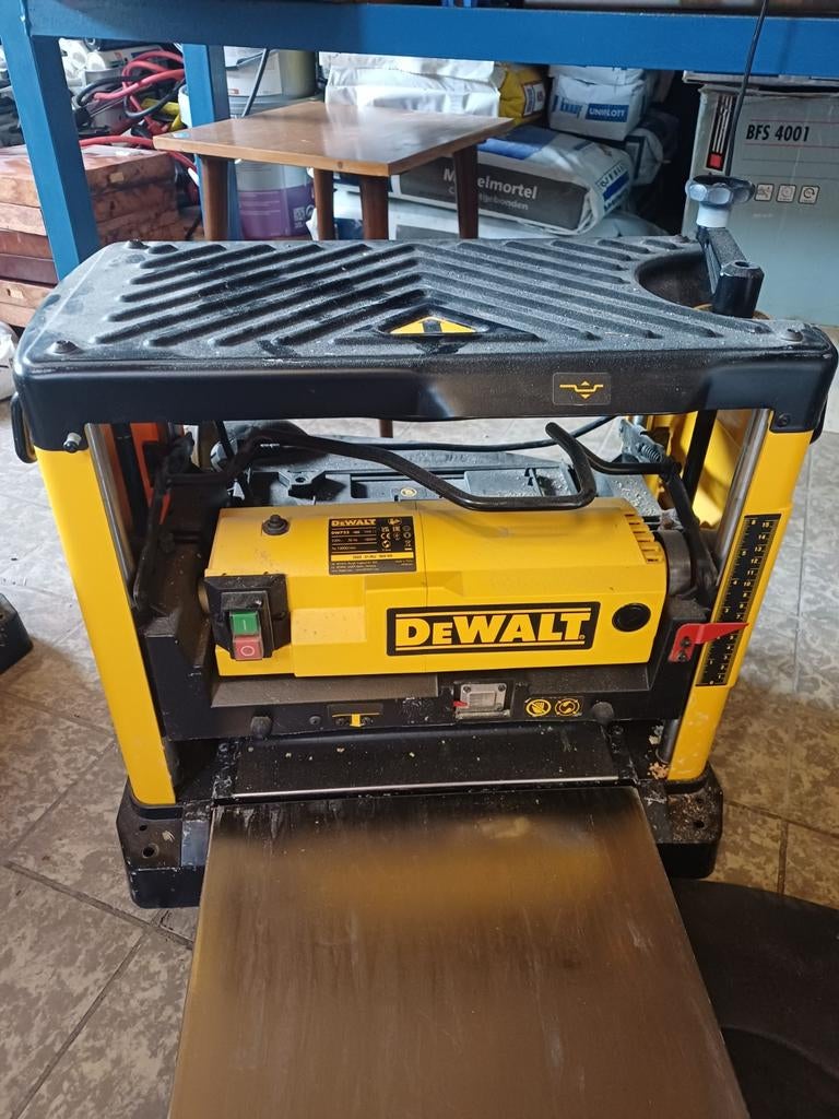 DeWalt schaaf vandiktebank DW733, Ophalen of Verzenden, Elektrisch