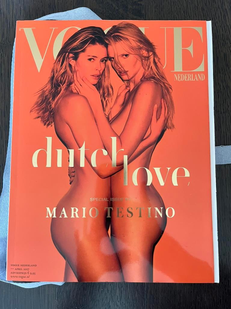 Vogue nl 2017 Doutzen Lara Dutch Love -50%, Boeken, Ophalen of Verzenden, Zo goed als nieuw, Mode algemeen