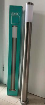 SMC Buitenlamp Paal RVS 107 cm - Staande Tuinverlichting, Tuin en Terras, Ophalen, Minder dan 50 watt, Staande lamp, Nieuw
