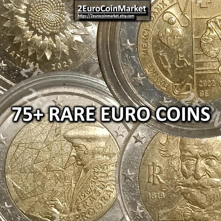2 euro munt verzameling (Zeldzame, rare collector coins), Postzegels en Munten, Munten | Europa | Euromunten, Losse munt, 2 euro