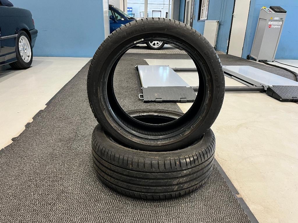 2 Zomer Banden Pirelli Cinturato P7 205/45R17, Ophalen, Gebruikt, -, -