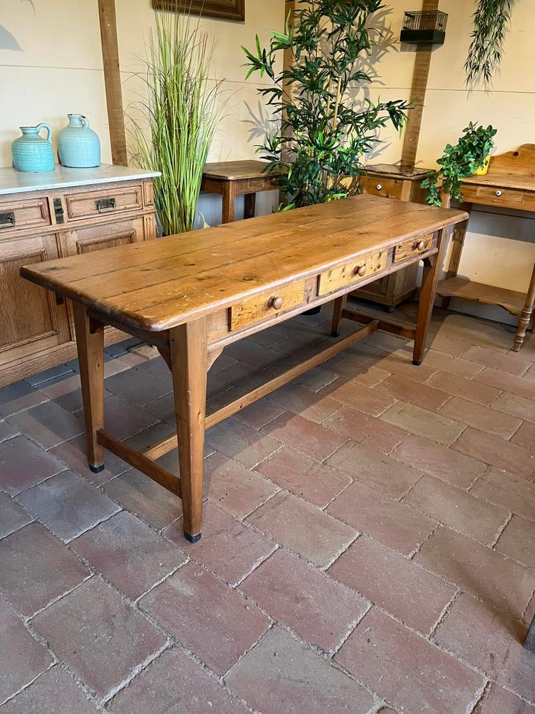 Mooie oude boerentafel, Ophalen of Verzenden