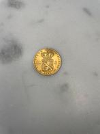 Gouden Tientje 1897 (Wilhelmina als meisje), Ophalen of Verzenden, Goud