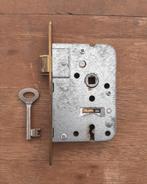 Gebruikt Nemef Messing Insteekslot Met 1 Sleutel, Ophalen, Zo goed als nieuw