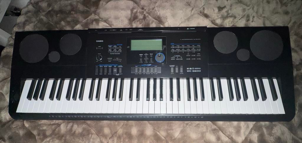 Casio WK-6600 keyboard 76 toetsen, Ophalen, Casio, Gebruikt, Midi-aansluiting