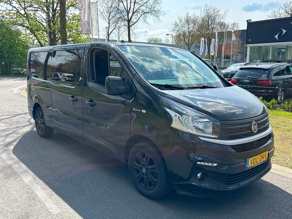 Fiat Talento 2.0 MultiJet L2H1 Business Pro DC|NL-AUTO|Cruis, Voorwielaandrijving, Stof, Gebruikt, Zwart