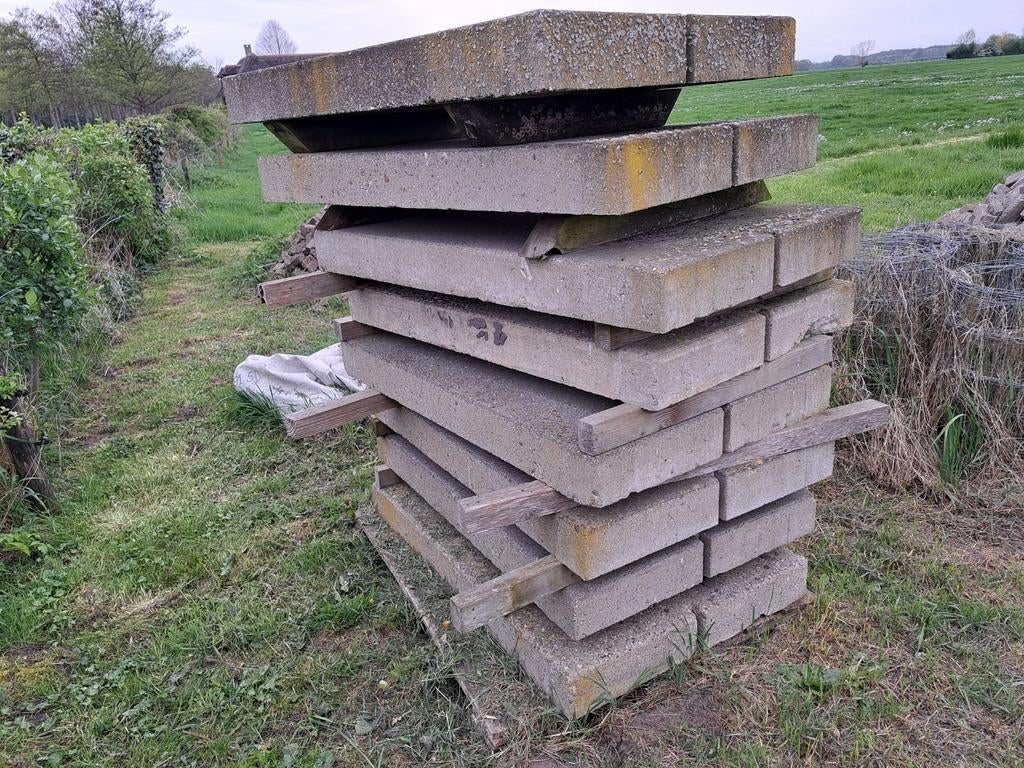Betonplaten / Erfverharding - Gebruikt, Ophalen, Gebruikt, Beton, Overige typen