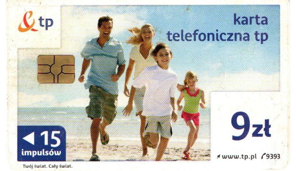 Mooi chip telefoonkaarje van Polen 1, Verzamelen, Ophalen of Verzenden