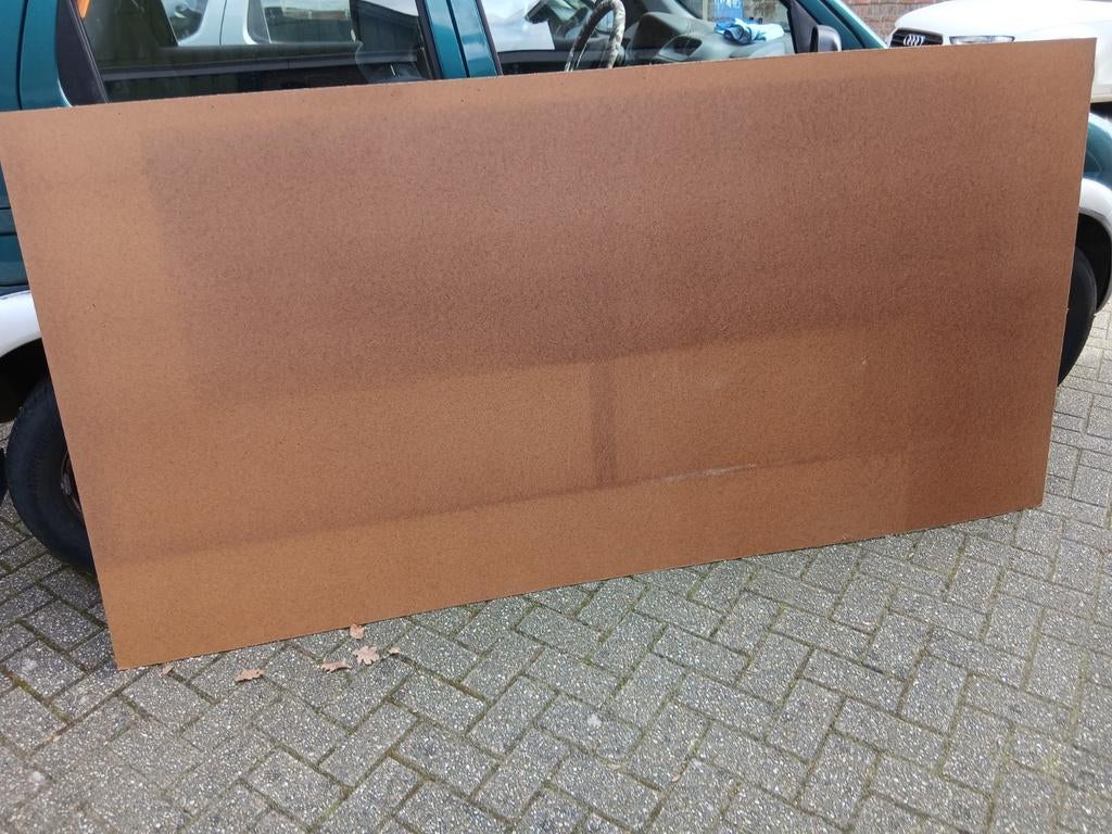 Hardboard platen 11 stuks 5mm, Doe-het-zelf en Verbouw, Platen en Panelen, Ophalen