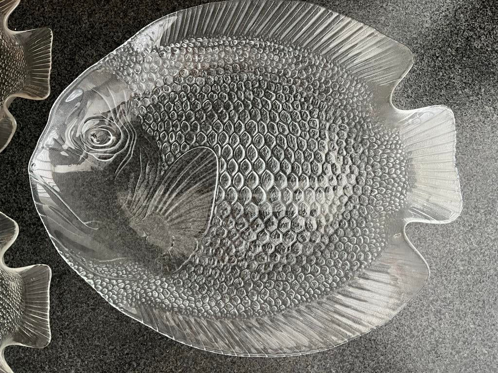 Arcoroc France visvormig bord, Ophalen of Verzenden