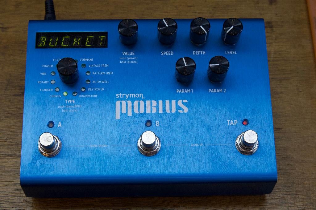 Strymon Mobius, Muziek en Instrumenten, Info@strymon.com, Chorus, Ophalen of Verzenden, Zo goed als nieuw