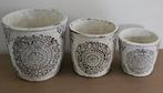 Diverse Bloempotten, Tuin en Terras, Ophalen, Rond, Aardewerk, Minder dan 40 cm