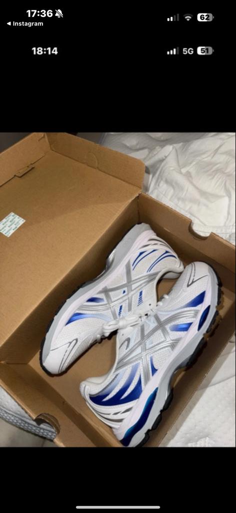 Asics sneakers maat 41.5 - Nieuw en ongedragen!, Ophalen, Nieuw, Wit, Sneakers of Gympen