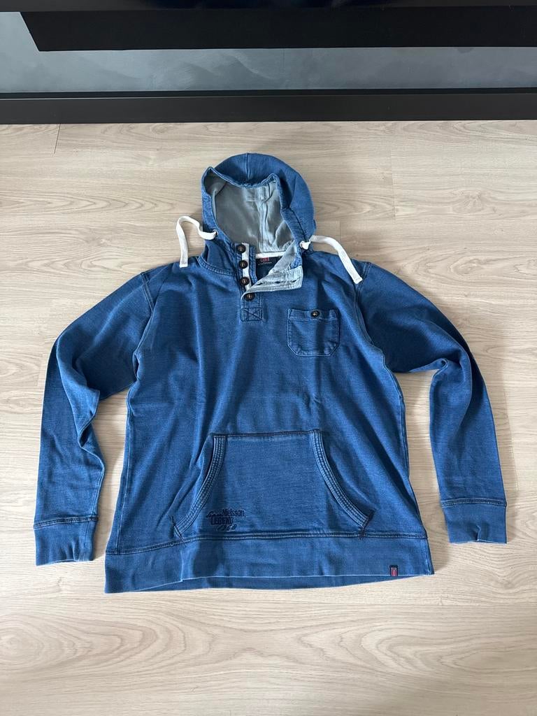 Nielsson Legend Hoodie Maat XL Blauw, Ophalen of Verzenden, Gedragen, Maat 56/58 (XL), Blauw