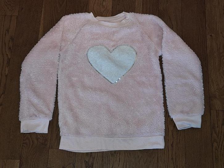 Fluffy trui maat 158/164, Kinderen en Baby's, Kinderkleding | Maat 158, Gebruikt, Meisje, Trui of Vest, Ophalen of Verzenden