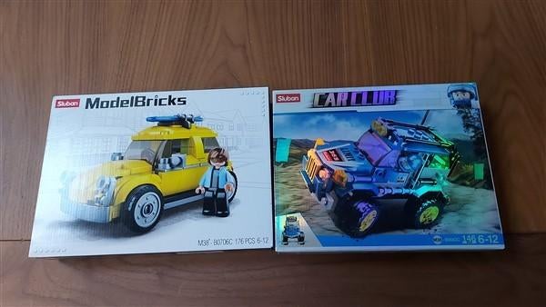 Sluban modelbricks en carclub, Kinderen en Baby's, Speelgoed | Bouwstenen, Ophalen of Verzenden, Zo goed als nieuw, Overige merken