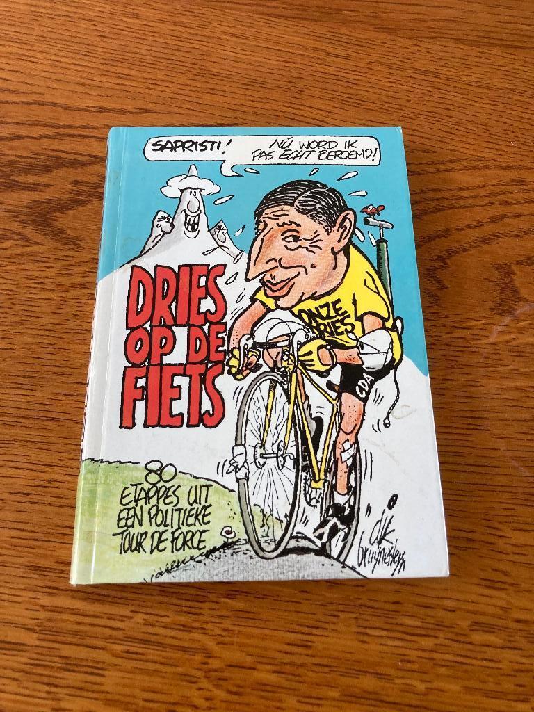 Boek 'Dries op de fiets', Gelezen, Moppen, De Gooise Uitgeverij/Unieboek BV, Bussum, Ophalen of Verzenden