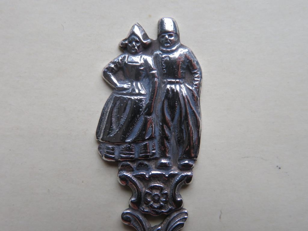 Verzilverd Gero lepeltje Oud-Zaansch Zuiderzee model 992, Verzenden