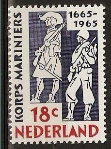 Nederland 855 zegel Mariniers., Postzegels en Munten, Verzenden, Postfris