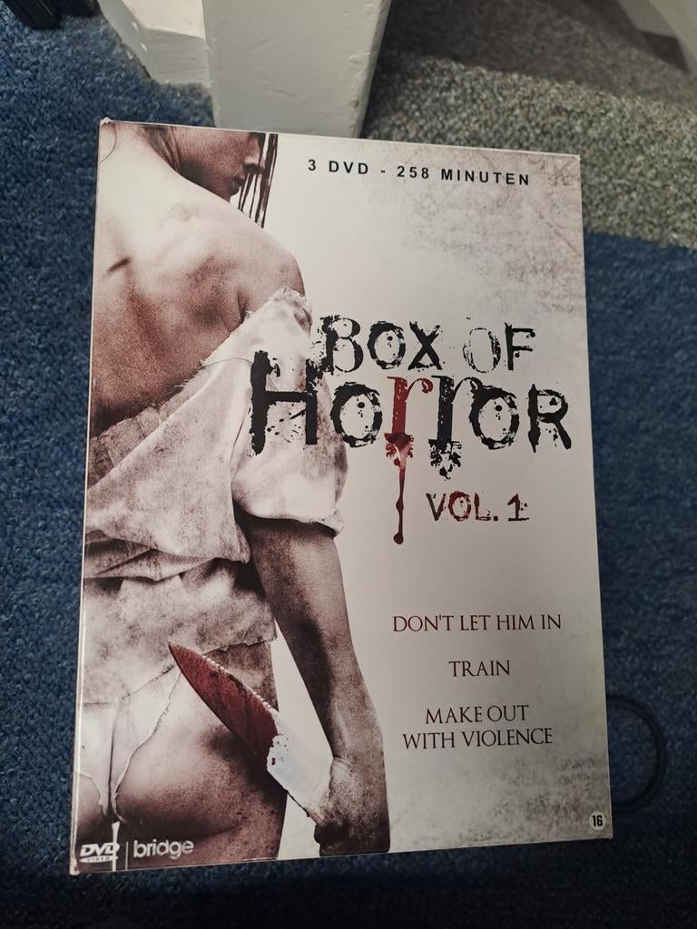 Horror box (dvd), Vanaf 16 jaar, Ophalen of Verzenden, Zo goed als nieuw, Overige genres