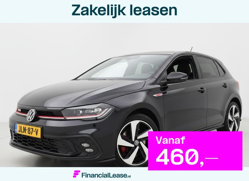 Volkswagen Polo GTI 2.0 TSI 210PK DSG GTI-SPORT LED/CARPLAY/, 15 km/l, Gebruikt, 4 cilinders, Zwart