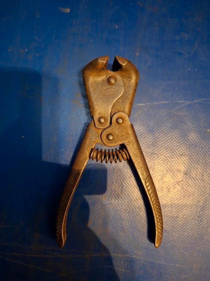 Antieke kopknijptang AHREMS Good Line Germany 1900-1950, Antiek en Kunst, Antiek | Gereedschap en Instrumenten, Ophalen of Verzenden