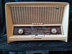 Oude Philips radio met geluid, afstemdraad defect, Audio, Tv en Foto, Radio's, Ophalen, Niet werkend, Radio