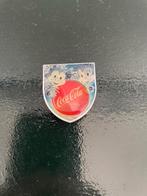 KIJK SNEL !! Efteling Winter 2003 Coca-Cola met lichtjes, Verzamelen, Efteling, Ophalen of Verzenden, Gebruikt, Button of Speldje