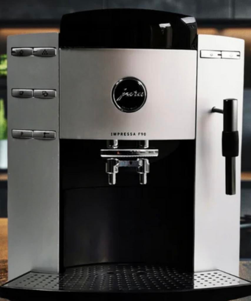 Jura Impressa F90 Volautomatische Koffiemachine, Witgoed en Apparatuur, Ophalen, Afneembaar waterreservoir, Gebruikt, Koffiemachine