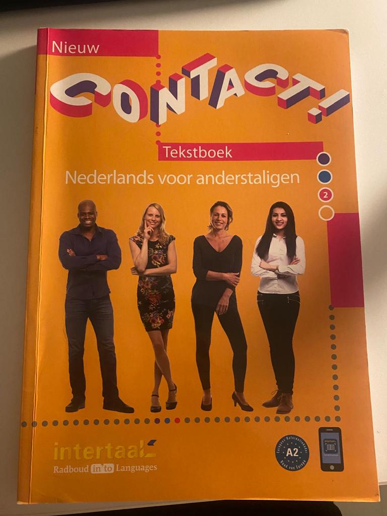 Contact 2! Nederlands voor anderstalingen (TB and WB), Boeken, Ophalen of Verzenden, Beta, Zo goed als nieuw