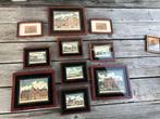 prentjes div. maten oude prent 10 x schilderijtje, Ophalen of Verzenden, Voor 1940, Gebruikt, Overige onderwerpen