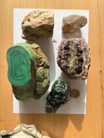 Jeugdverzameling stenen, mineralen, koraal en fossielen, Ophalen, Fossiel