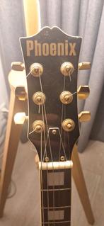 Phoenix Semi-Hollow Body Elektrische Gitaar Sunburst, Muziek en Instrumenten, Ophalen, Zo goed als nieuw, Semi-solid body, Overige merken
