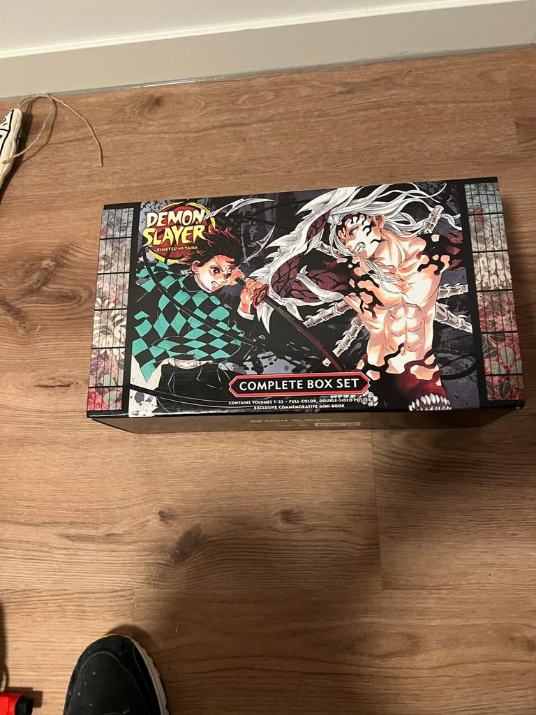 Demon Slayer manga complete boxset, Complete serie of reeks, Ophalen of Verzenden, Zo goed als nieuw