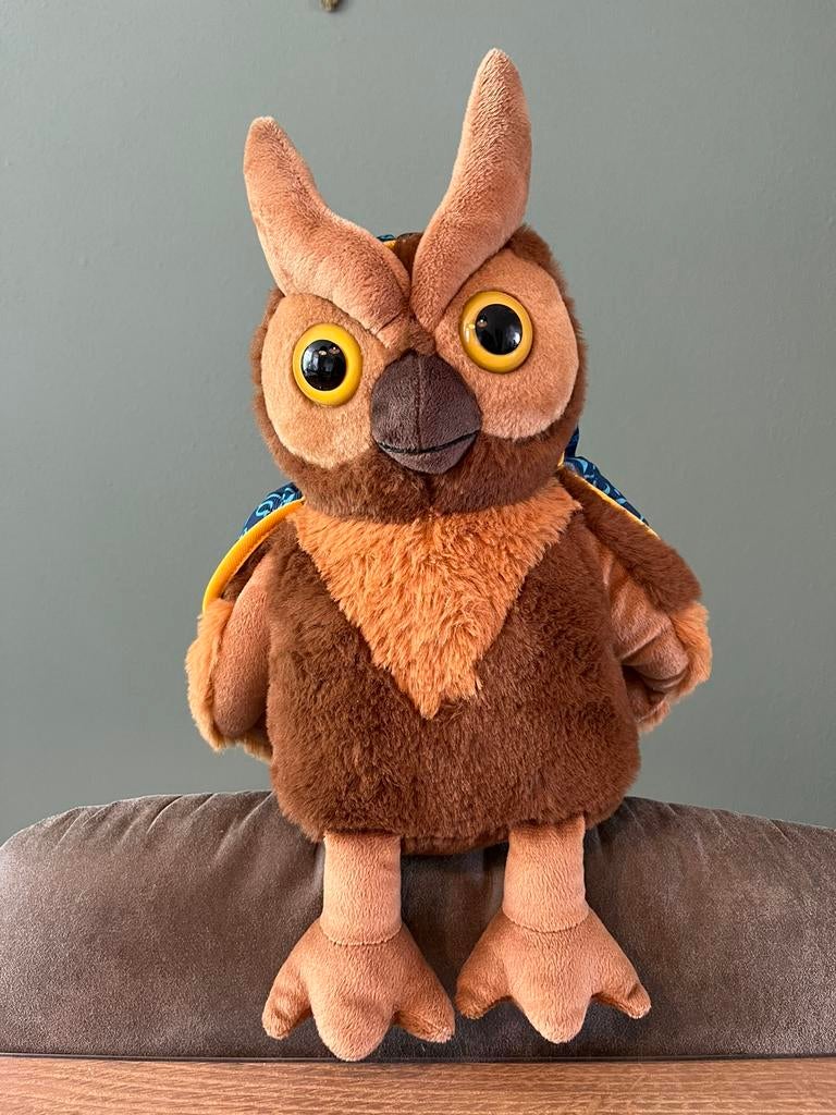 Gave Oehoe Houdoe, de uil van Klaas Vaak 37cm, Ophalen of Verzenden, Zo goed als nieuw