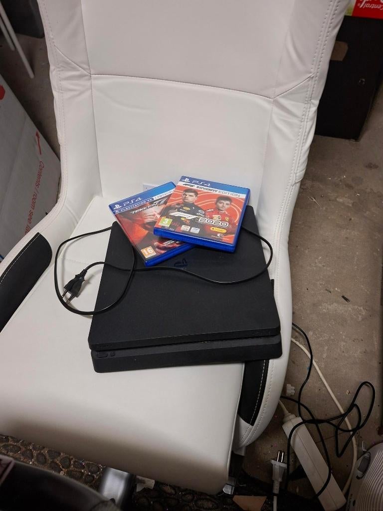 race seat + playstation 4, Spelcomputers en Games, Spelcomputers | Sony PlayStation Consoles | Accessoires, Ophalen, Gebruikt