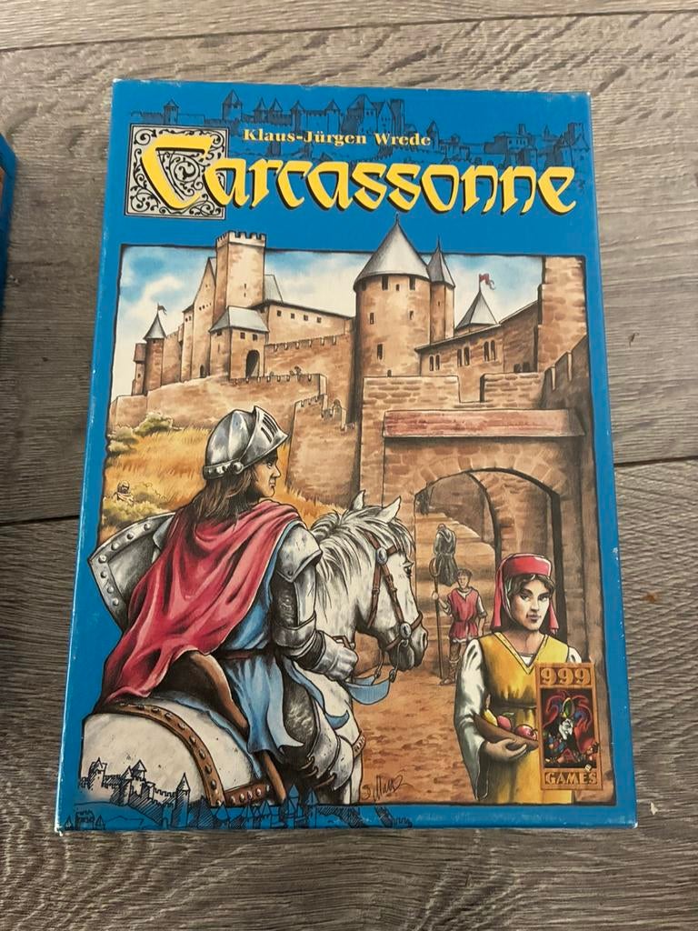 Carcassonne, incl De uitbreiding, Ophalen of Verzenden, Zo goed als nieuw